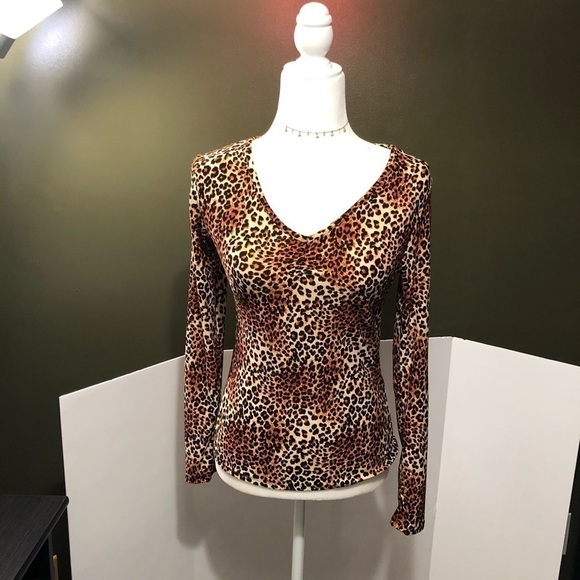 🆕 Olivia Rae Leopard Top - Picture 1 of 5
